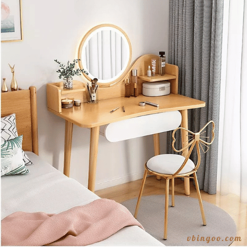 Bàn trang điểm gỗ Gapi siêu đẹp