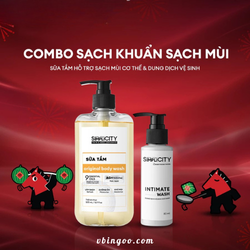 Bo san pham tam sach nam Men Stay Simplicity Bộ sản phẩm tắm sạch nam Men Stay Simplicity