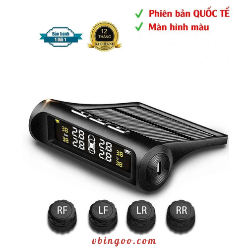 Cảm Biến Áp Suất Lốp Ô Tô TPMS Màn Hình Led