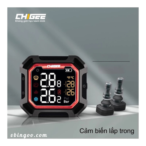 Cảm biến áp suất lốp ô tô Chigee