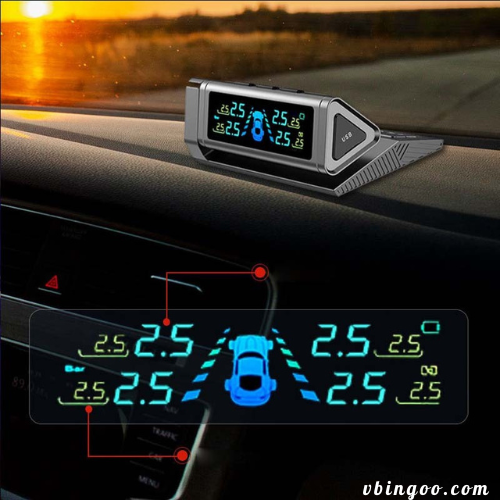 Cảm biến áp suất lốp ô tô van ngoài Omino