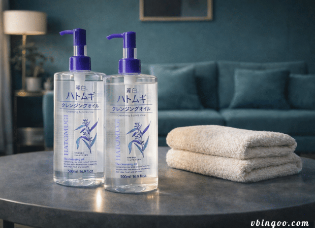 Dầu Tẩy Trang Hatomugi