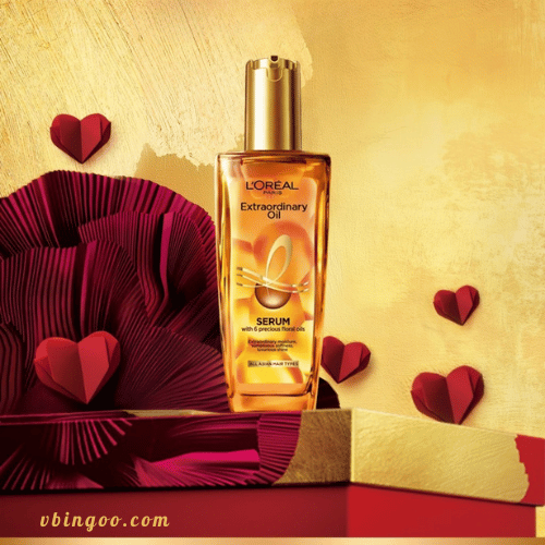 Dau duong toc chiet xuat tinh dau hoa tu nhien LOreal Paris Dầu dưỡng tóc chiết xuất tinh dầu hoa tự nhiên L'Oreal Paris
