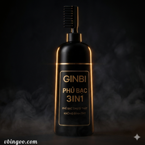 Dau goi phu bac GINBI Dầu gội phủ bạc GINBI