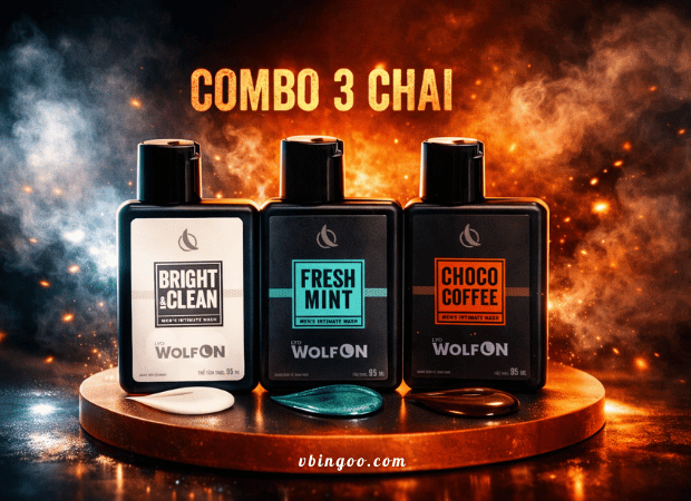 Dung Dich Ve Sinh Nam Gioi LYD Wolf ON Dung Dịch Vệ Sinh Nam Giới LYD Wolf ON