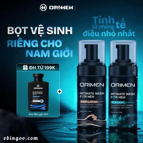 Dung dich ve sinh nam Orimen Dung dịch vệ sinh nam Orimen