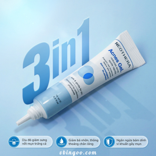 Gel cham Mun NEOTHERA Acnes Gel Gel chấm Mụn NEOTHERA Acnes Gel