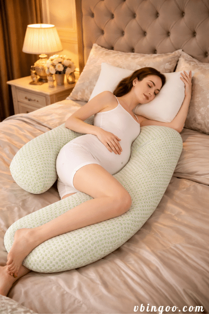 Gối Ôm Bà Bầu Cao Cấp 2 Trong 1 PEEWEES