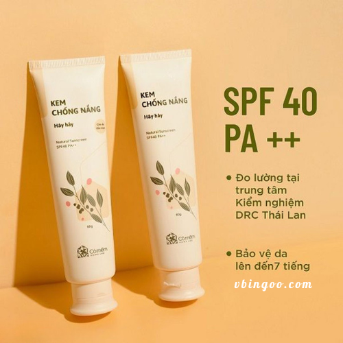Kem Chong Nang Nang Tone Da Hay Hay Co Mem Kem Chống Nắng Nâng Tone Da Hây Hây Cỏ Mềm