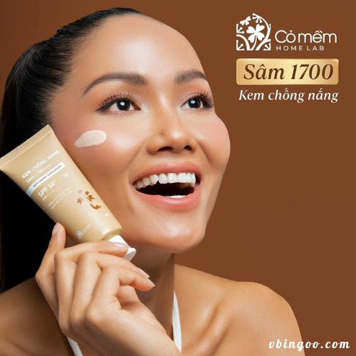 Kem Chong Nang Sam 1700 Co Mem 60g Kem Chống Nắng Sâm 1700 Cỏ Mềm 60g