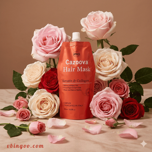 Kem u toc Collagen Cazoova Hair Mask 500ml Kem ủ tóc Collagen Cazoova Hair Mask 500ml