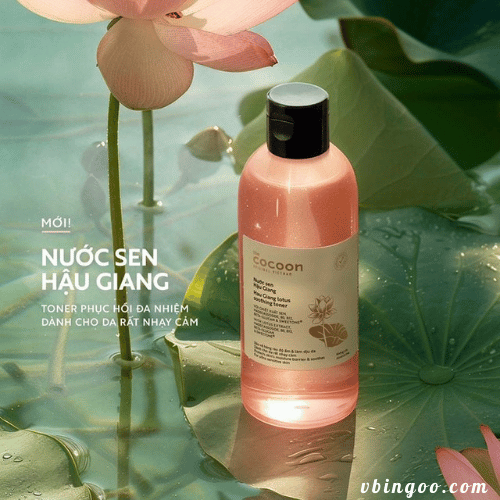 Nuoc can bang da Sen Hau Giang Cocoon Nước cân bằng da Sen Hậu Giang Cocoon