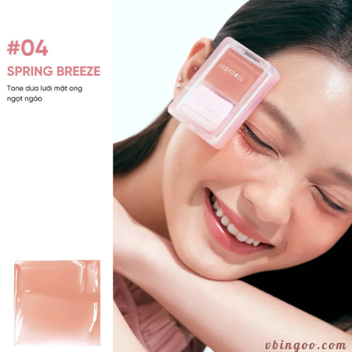 Phan Ma Hong Kem JUDYDOLL Glow Blush Balm Phấn Má Hồng Kem JUDYDOLL Glow Blush Balm