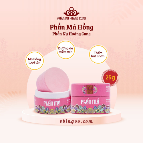 Phan Ma Mau Hong Phan Nu Hoang Cung Phấn Má Màu Hồng Phấn Nụ Hoàng Cung