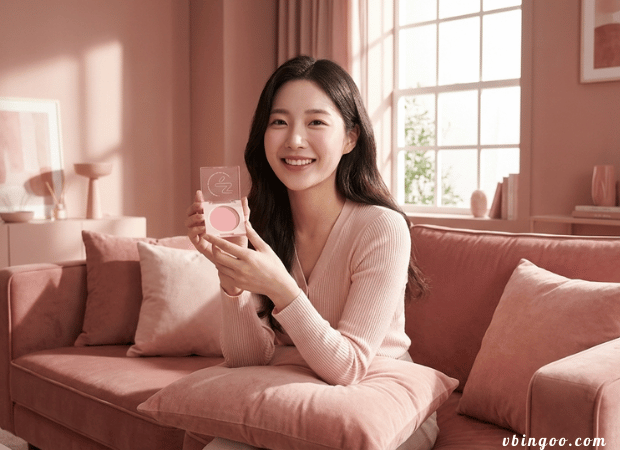 Phan ma hong trang diem MENOW Phấn má hồng trang điểm MENOW