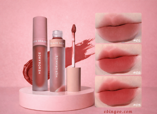 Set 3 Son kem Lì Herorange