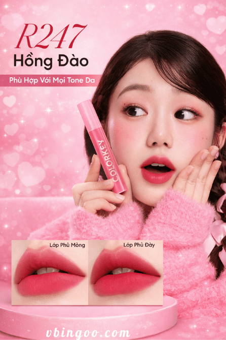 Son kem Lì Velvet COLORKEY