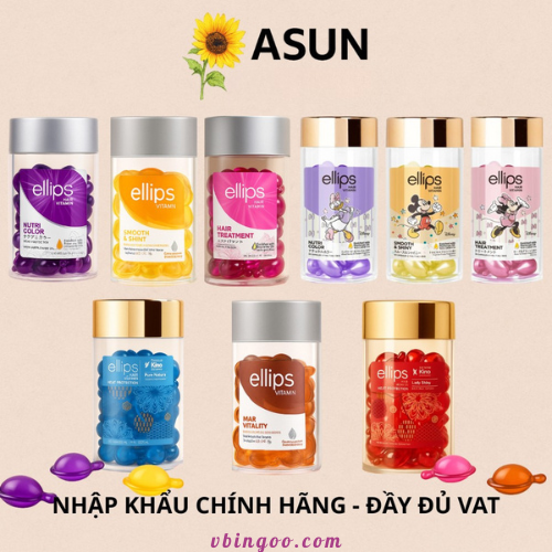 Tinh Dau Duong Toc Ellips Hair Tinh Dầu Dưỡng Tóc Ellips Hair