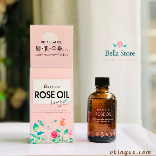 Tinh Dau Duong Toc Hoa Hong Rose Oil cua nhat Tinh Dầu Dưỡng Tóc Hoa Hồng Rose Oil của nhật