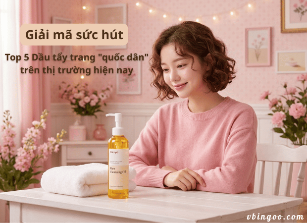 Giải mã sức hút Top 5 Dầu tẩy trang “quốc dân” trên thị trường hiện nay 2026