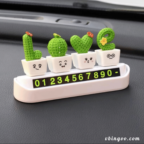 Bảng Số Điện Thoại Ô Tô Gắn Nhiều Hình Dễ Thương