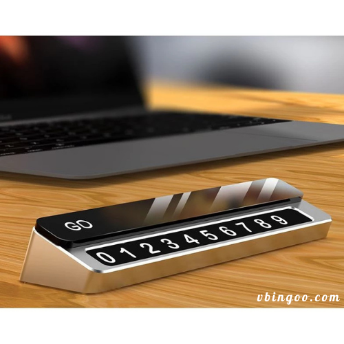 Bảng Số Điện Thoại ô tô bằng chất liệu cao cấp