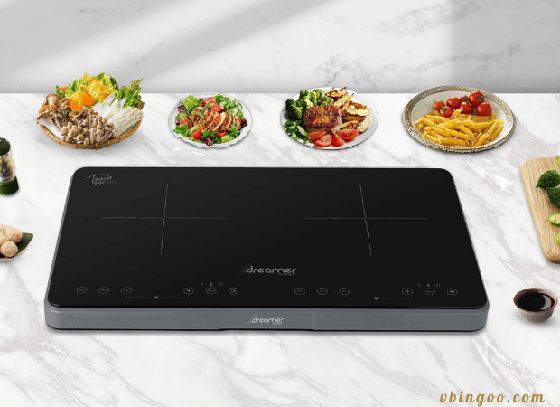 Bếp Từ Dương Đôi DREAMER Màu Đen DKA-DIC135B