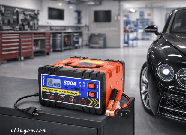 Bộ sạc ắc quy ô tô xe tải BOLAIMEI 12v/24v 800ah