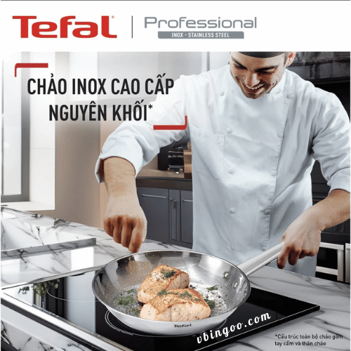 Chảo Inox cao cấp Professional Tefal