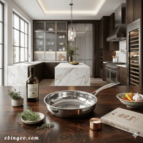 Chảo Inox dập nguyên khối Elmich EL2431OL