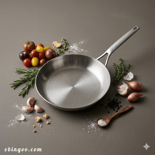 Chảo inox 304 cạn lòng Engler EL3850