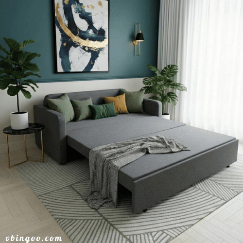 Giuong sofa thong minh gap gon da nang Giường sofa thông minh gấp gọn đa năng