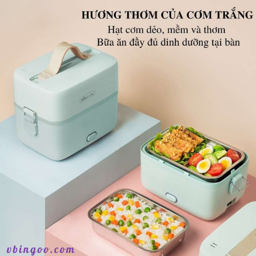 Hộp Cơm Cắm Điện Hâm Nóng BEAR SB-HC12L