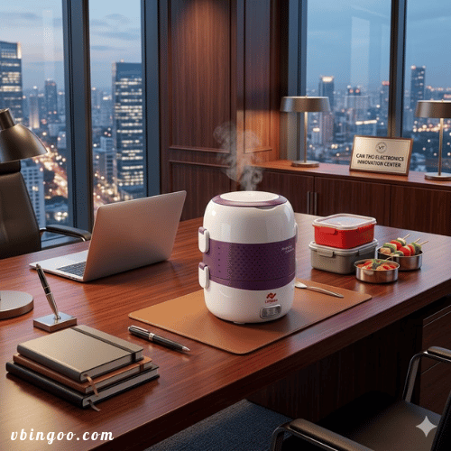 Hộp cơm điện văn phòng 2 tầng Life360