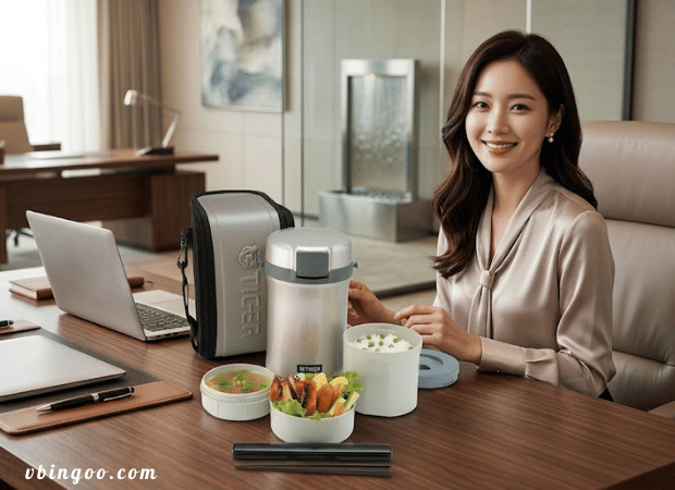 Hộp đựng cơm giữ nhiệt Tiger 3 ngăn LWU-B200