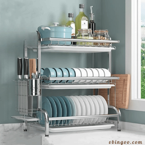 Ke Chen Bat Dia INOX 304 GSlife Kệ Chén Bát Đĩa INOX 304 GSlife