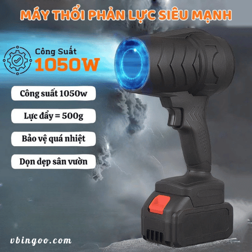 May Thoi Bui cam tay Phan Luc Sieu Manh Cong Suat Lon 1050W Máy Thổi Bụi cầm tay Phản Lực Siêu Mạnh Công Suất Lớn 1050W