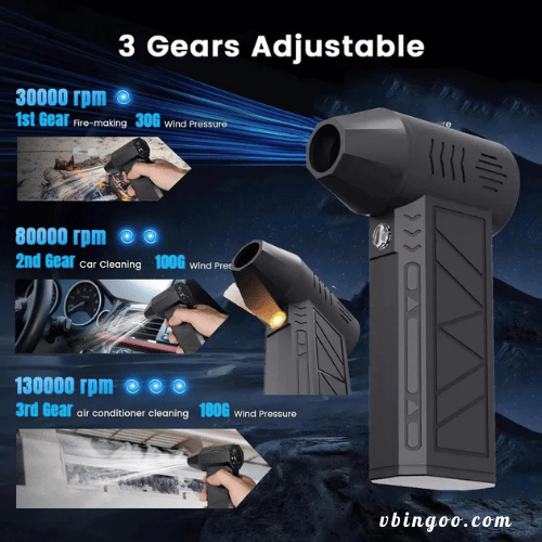 May Thoi Bui cam tay Turbofan 130000Rpm Máy Thổi Bụi cầm tay Turbofan 130000Rpm
