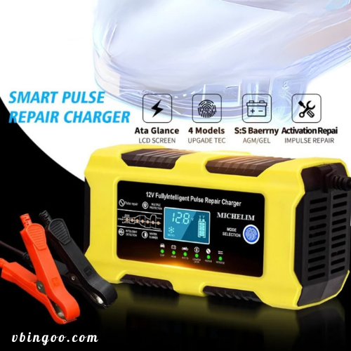 Máy sạc bình ắc quy tự động MICHELIM 12V 6A 100AH