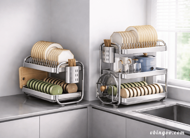 Top 5 kệ đựng chén bát thông minh bán chạy nhất 2026 – mà các bà nội trợ đang rỉ tai nhau