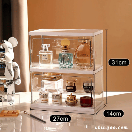 Tủ Đựng Mĩ Phẩm Trong Suốt Chống Bụi Bẩn