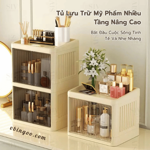 Tủ đựng mỹ phẩm để bàn STARKE