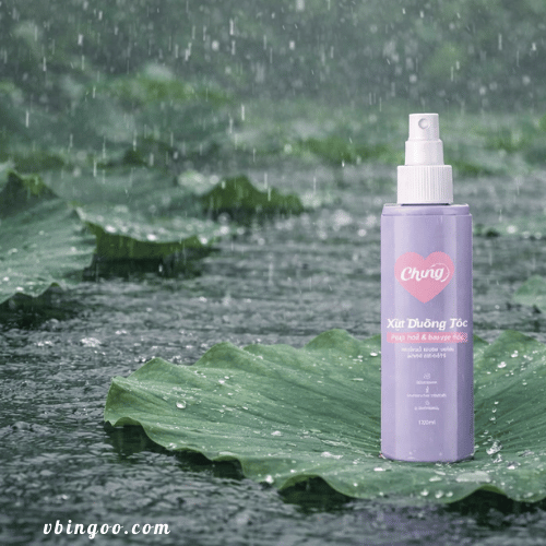 xịt dưỡng tóc siêu mượt siêu phục hồi chống nhiệt