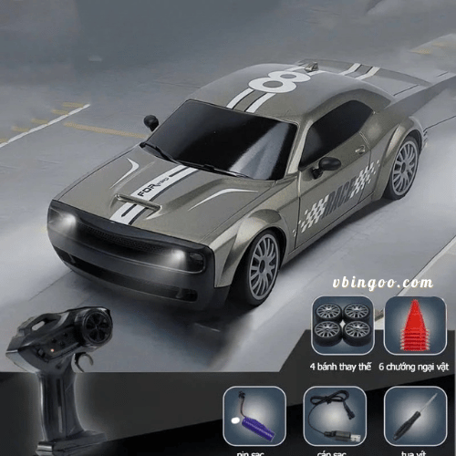 Xe Điều khiển Từ Xa Drift Tốc Độ Cao 4WD Tỉ Lệ 1:20