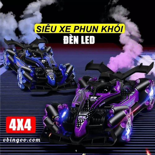 Xe đua điều khiển từ xa F1 phun khói phát nhạc