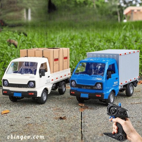 Xe tải chở hàng điều khiển từ xa kèm pin sạc cao cấp