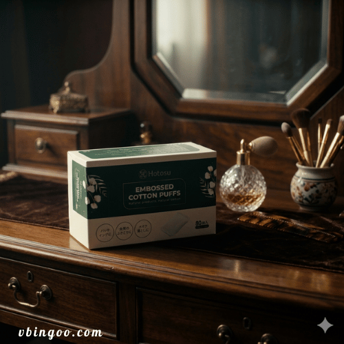 bong tay trang hotosu nhat ban bông tẩy trang hotosu nhật bản