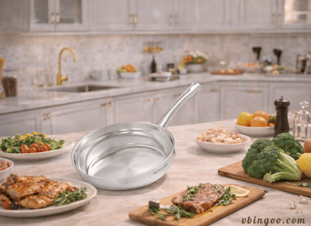 chảo inox Sunhouse IN26M7E