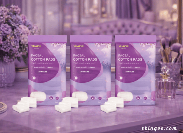 combo 3 goi Bong tay trang cao cap Yusachi 100 Cotton combo 3 gói Bông tẩy trang cao cấp Yusachi 100% Cotton