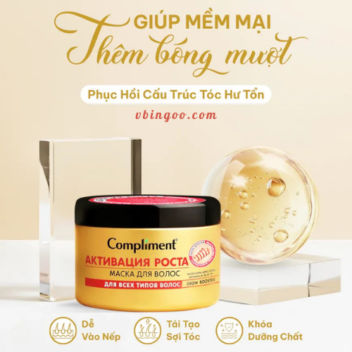 kem u toc Compliment 500ml kem ủ tóc Compliment 500ml